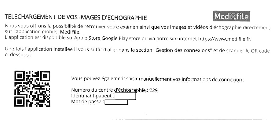 QR code MediFile